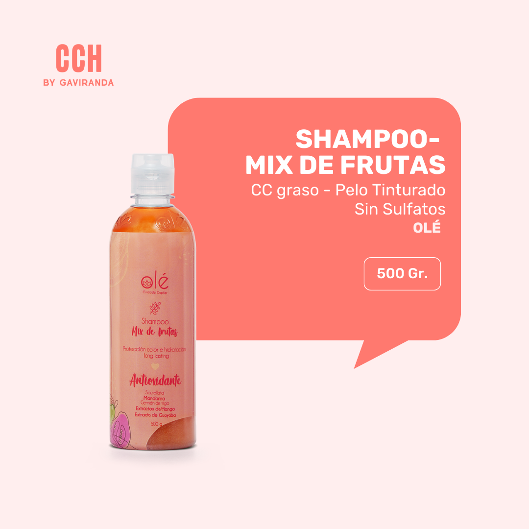SHAMPOO OLÉ MIX DE FRUTAS 500 ml