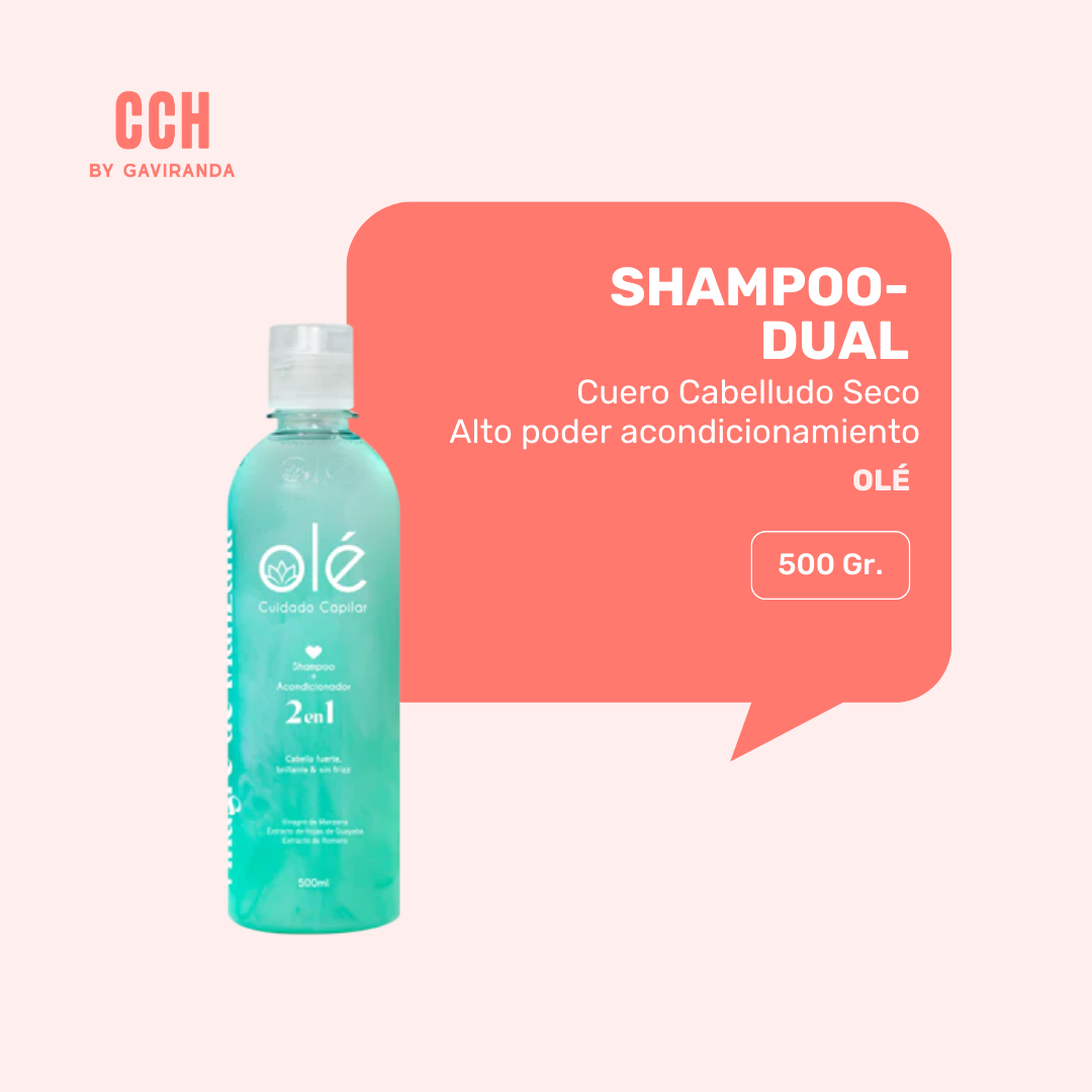 SHAMPOO DUAL OLÉ