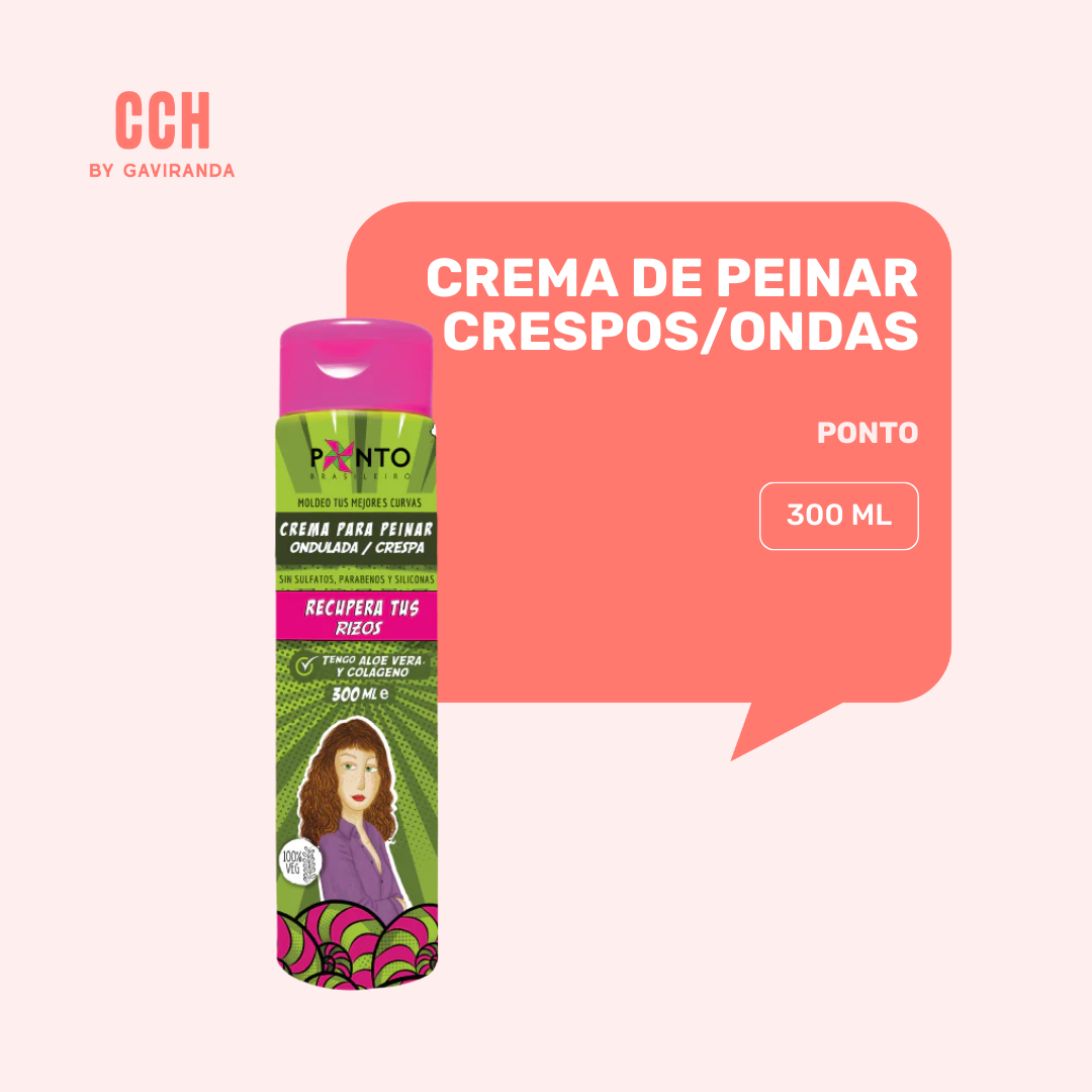 CREMA DE PEINAR CRESPOS/ONDAS 290 ml