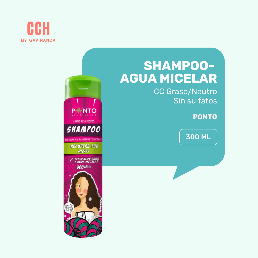 SHAMPOO PONTO AGUA MICELAR
