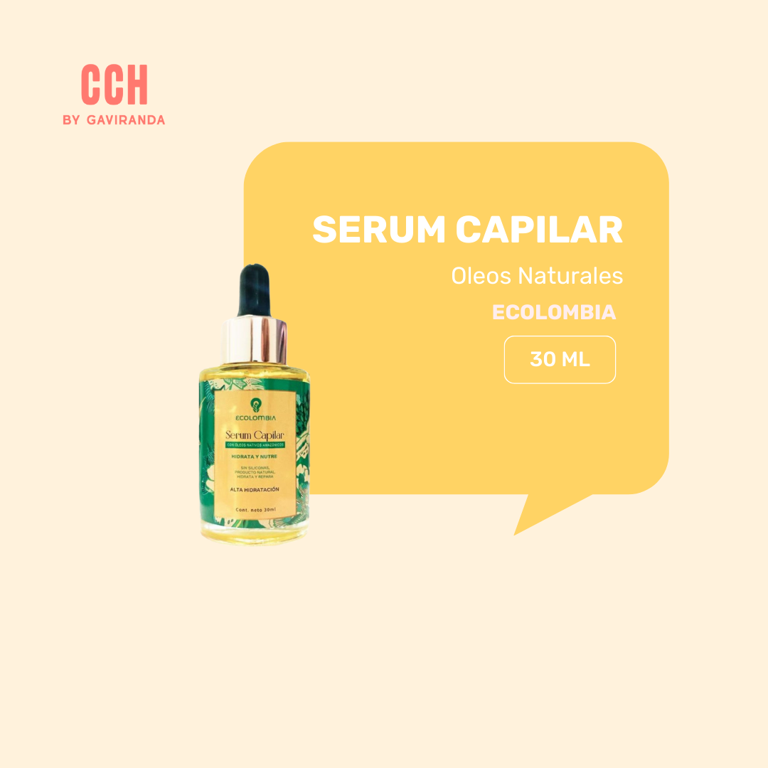 Serum / oleo extractos naturales ECOLOMBIA 30 ml