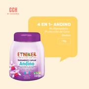 Tratamiento 4 en 1 mi tierra Andino Etniker 1 Kilo - Tinturado/ textura media