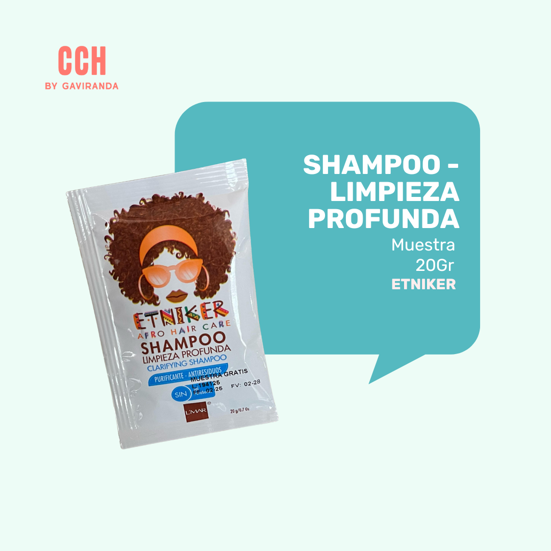 MUESTRA SHAMPOO LIMP PROF ETNIKER -  ELIGE # MUESTRAS SEGÚN MONTO PEDIDO