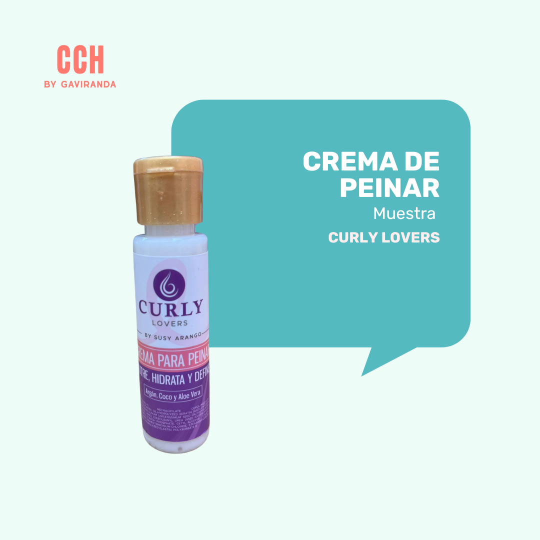 MUESTRA CREMA DE PEINAR CURLY LOVERS - # de muestras según monto pedido