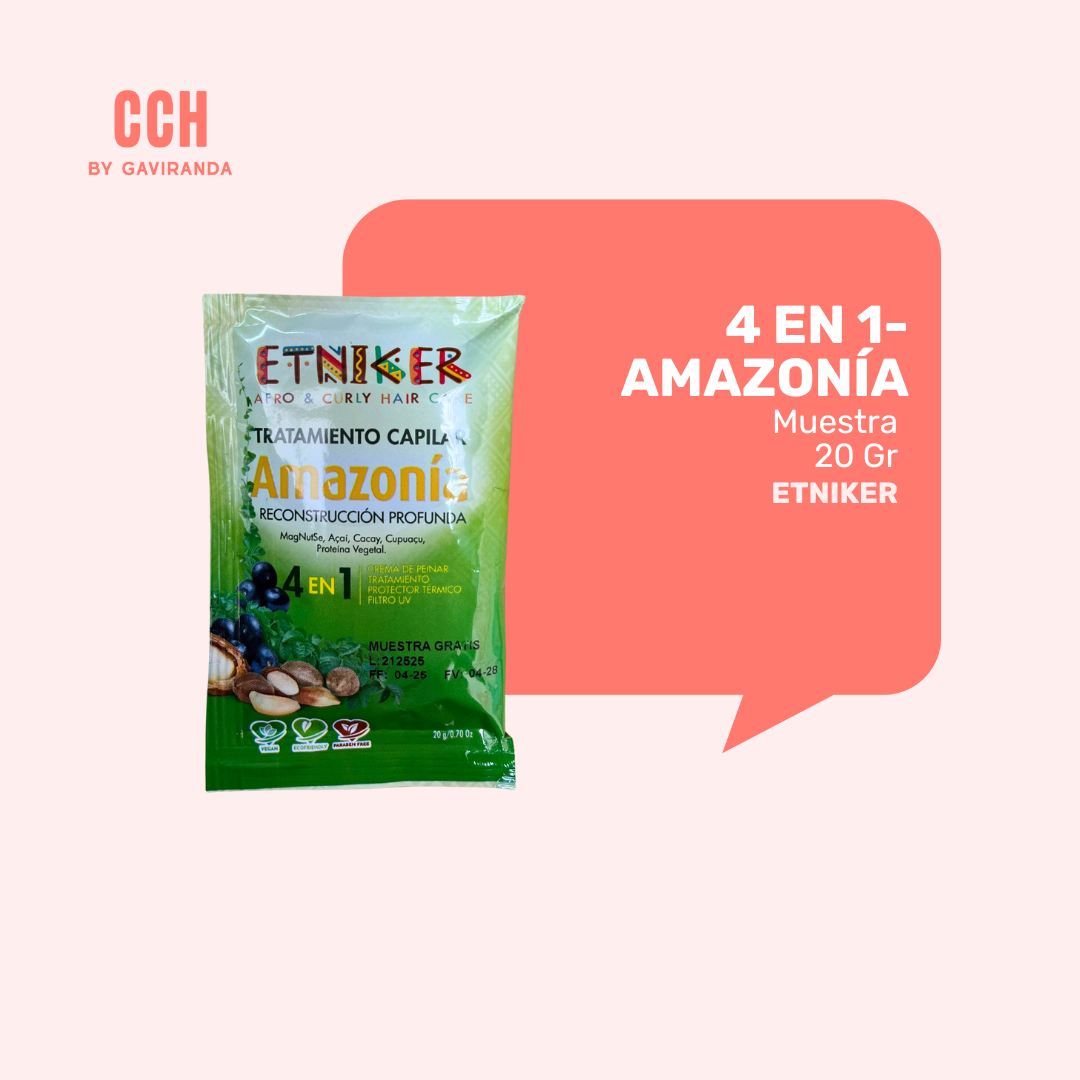 MUESTRA 4 EN 1 AMAZONIA -  # de muestras según monto pedido