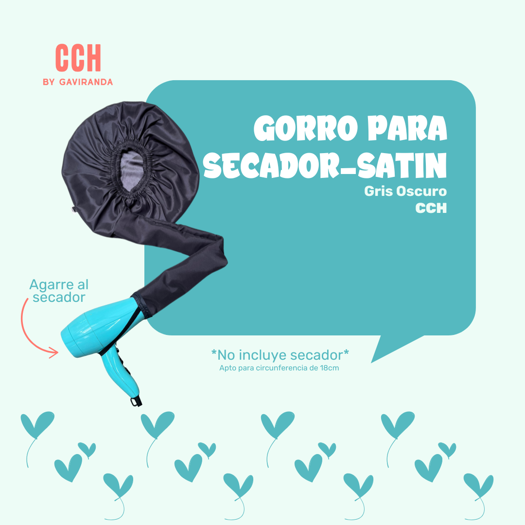 Gorro secador interior satín