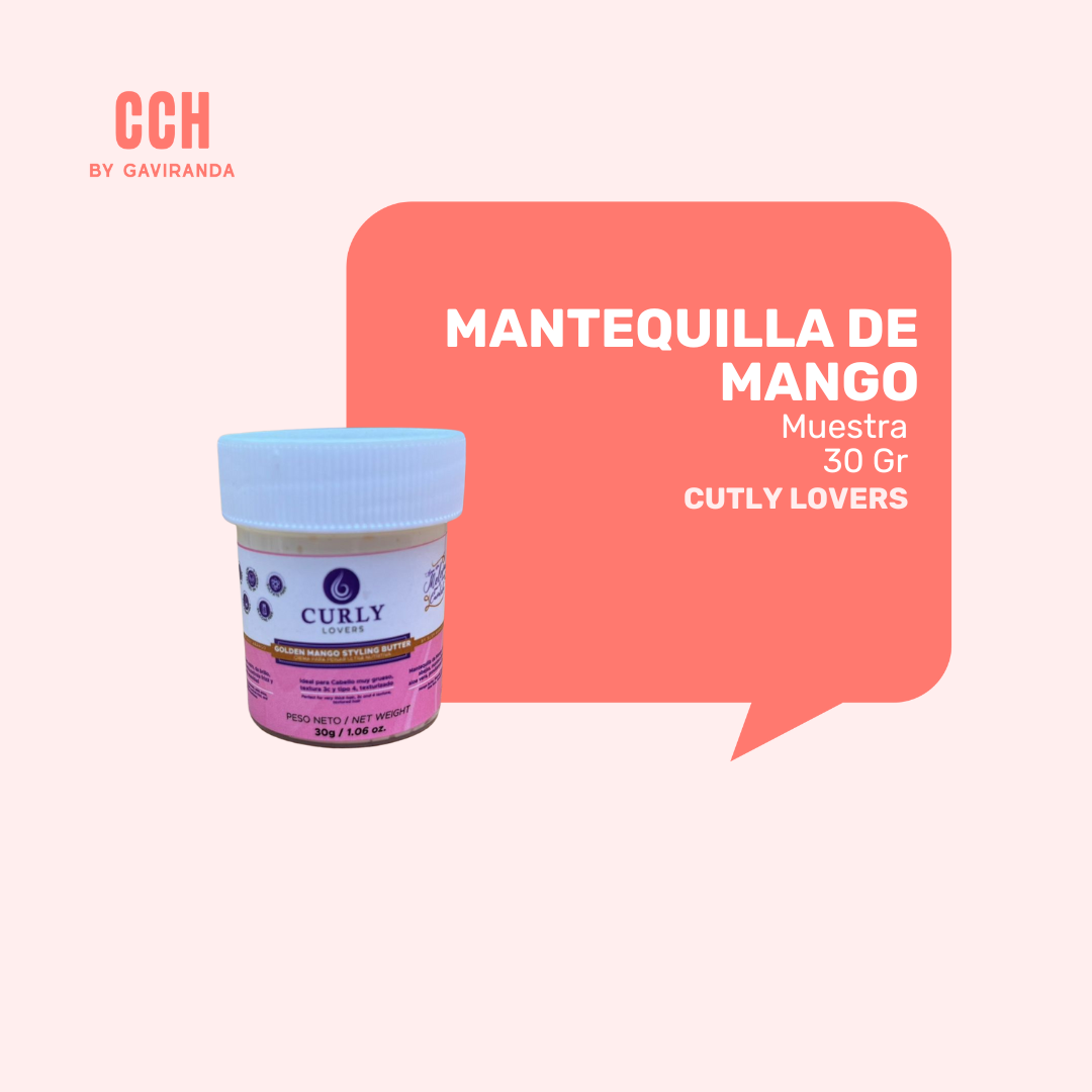 MUESTRA CREMA DE PEINAR MANTEQUILLA DE MANGO - # de muestras según monto pedido