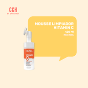 Mousse Limpiador Vitamina C Nevada 120 ml – Espuma Facial