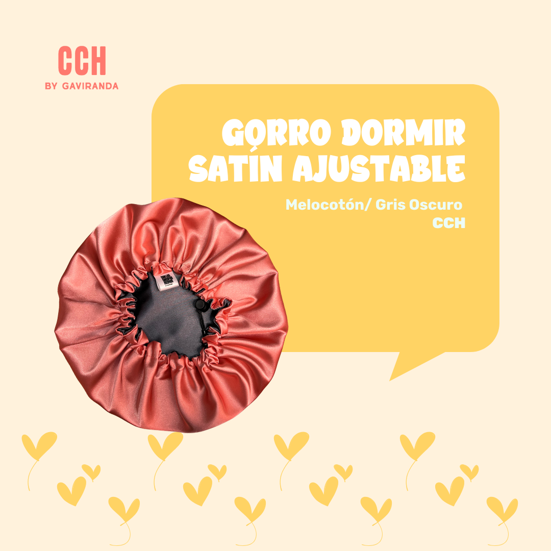 Gorro de Satín - Cuidado al dormir