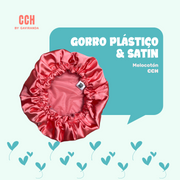 Gorro Plástico y Satín - Lavado