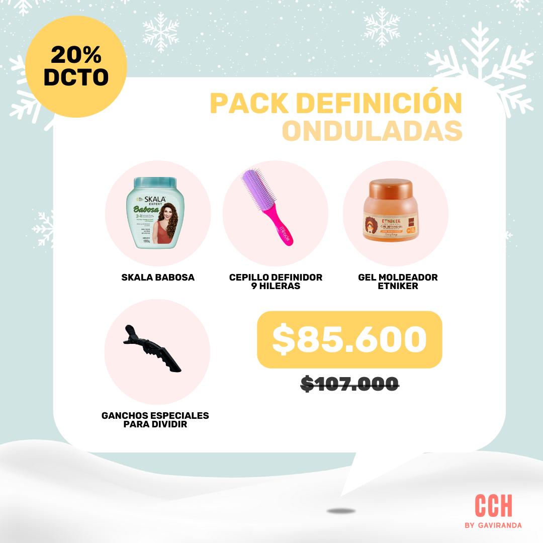 PACK DEFINICIÓN ONDULADAS- elige crema y fijador