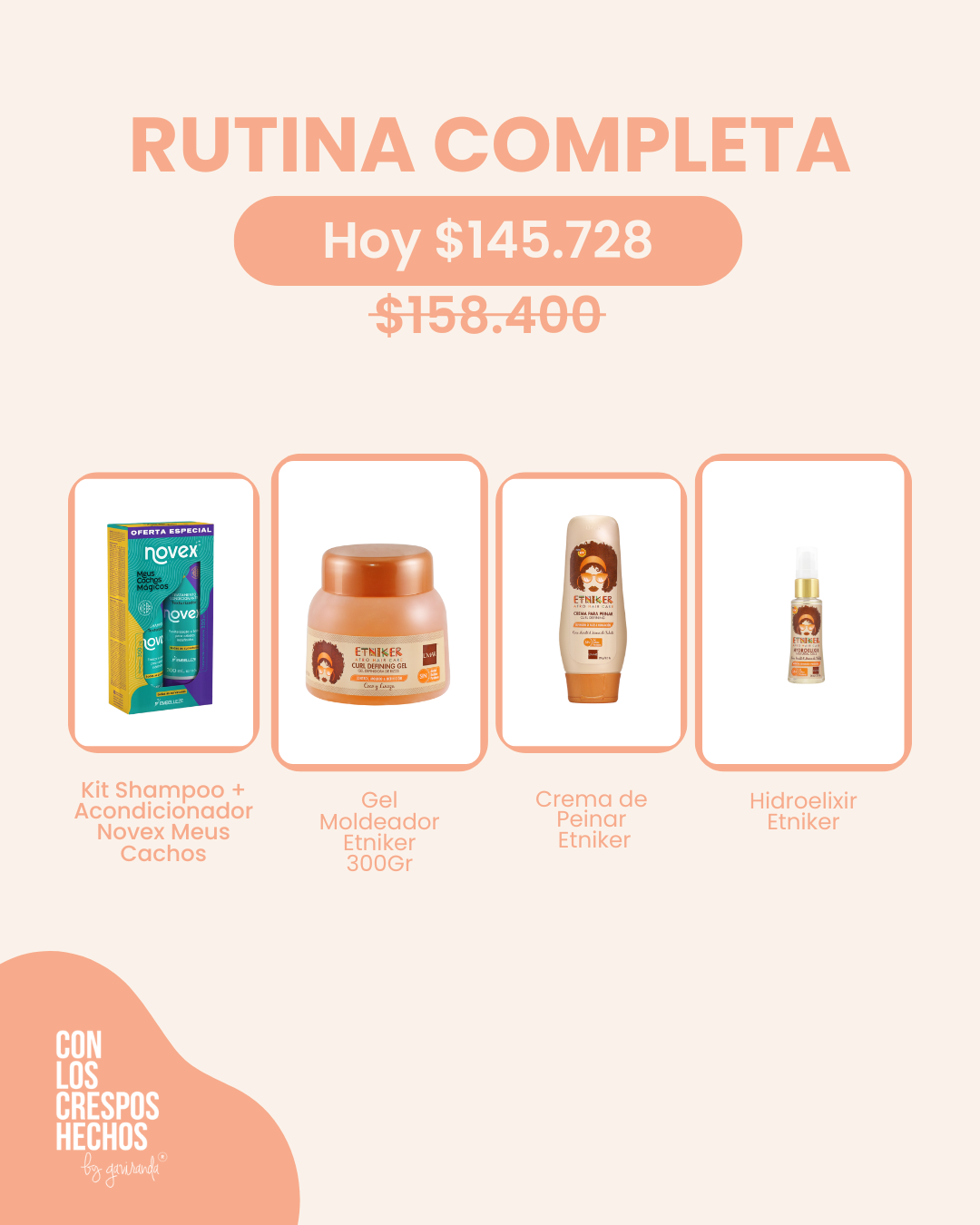 PACK RUTINA COMPLETA - RIZOS