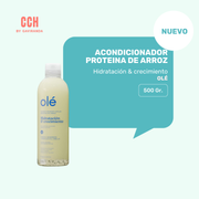 Acondicionador Capilar Olé Hidratante Proteína de Arroz 500 ml - Porosidad media o alta