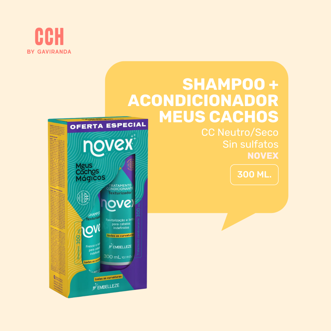 KITS SHAMPOO Y ACOND NOVEX MEUS CACHOS 300 ML