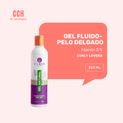 Gel para definir los rizos Curly Lovers 250 ml- (Elige grosor de pelo)- Fijación baja/media