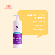 Gel para definir los rizos Curly Lovers 1 Litro- (Elige grosor de pelo)- Fijación baja/media