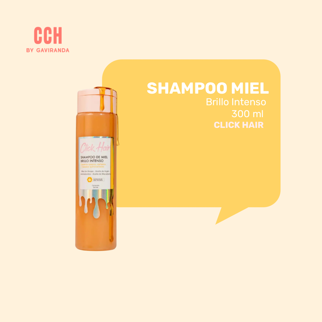 SHAMPOO DE MIEL BRILLO INTENSO CLICK HAIR
