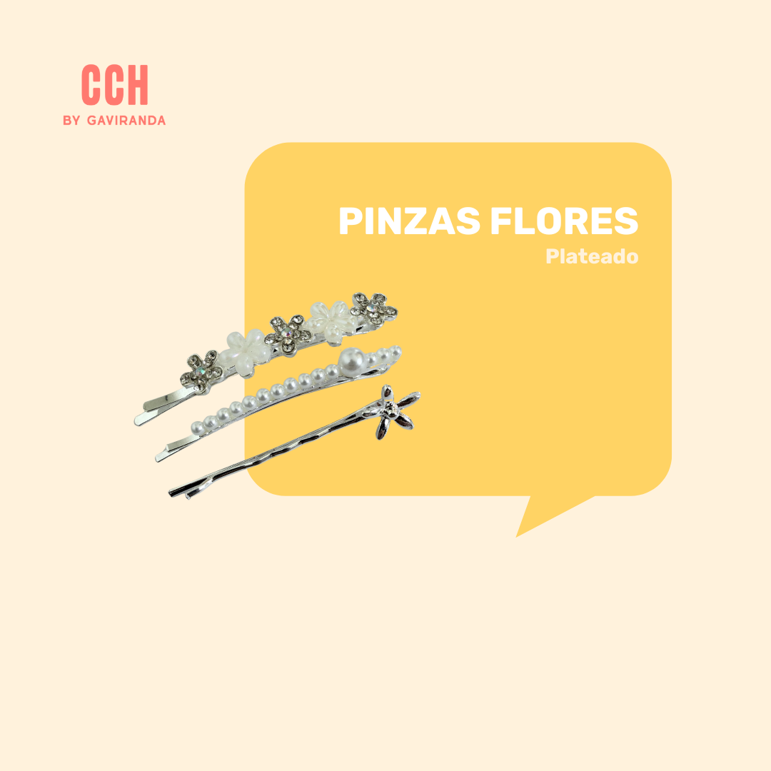 Pinzas para decorar peinados