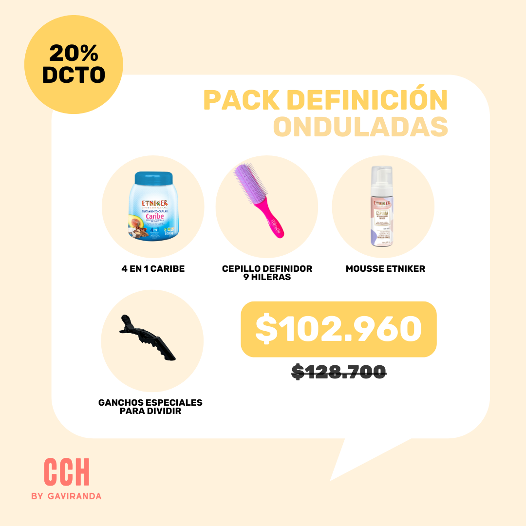 PACK DEFINICIÓN ONDULADAS- elige crema y fijador