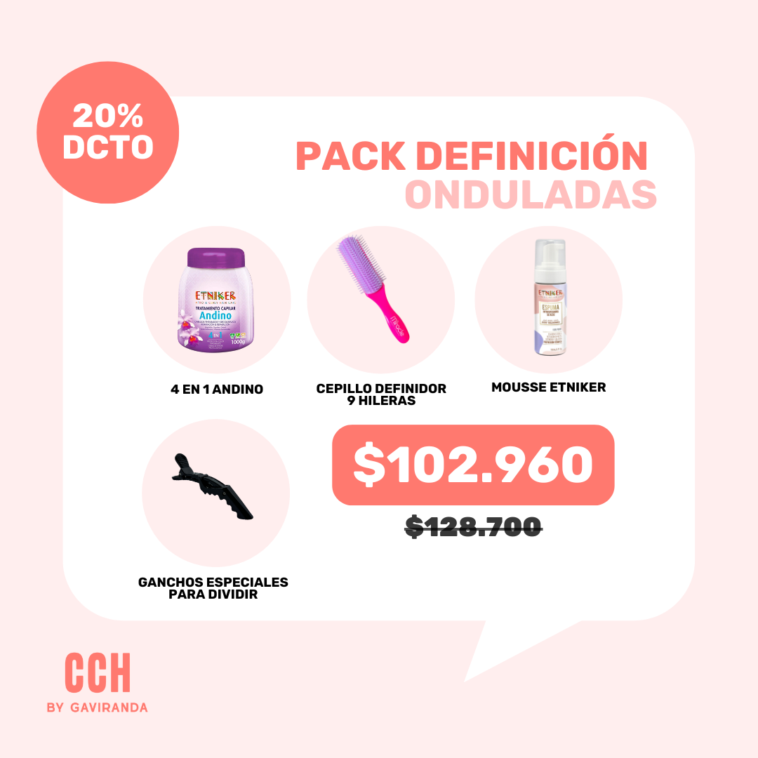 PACK DEFINICIÓN ONDULADAS- elige crema y fijador