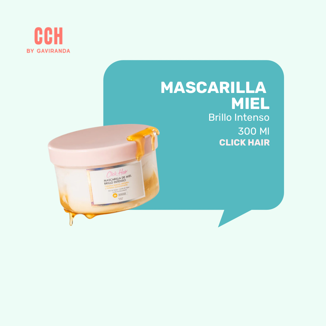 MASCARILLA DE MIEL BRILLO INTENSO CLICK HAIR - NUTRICIÓN