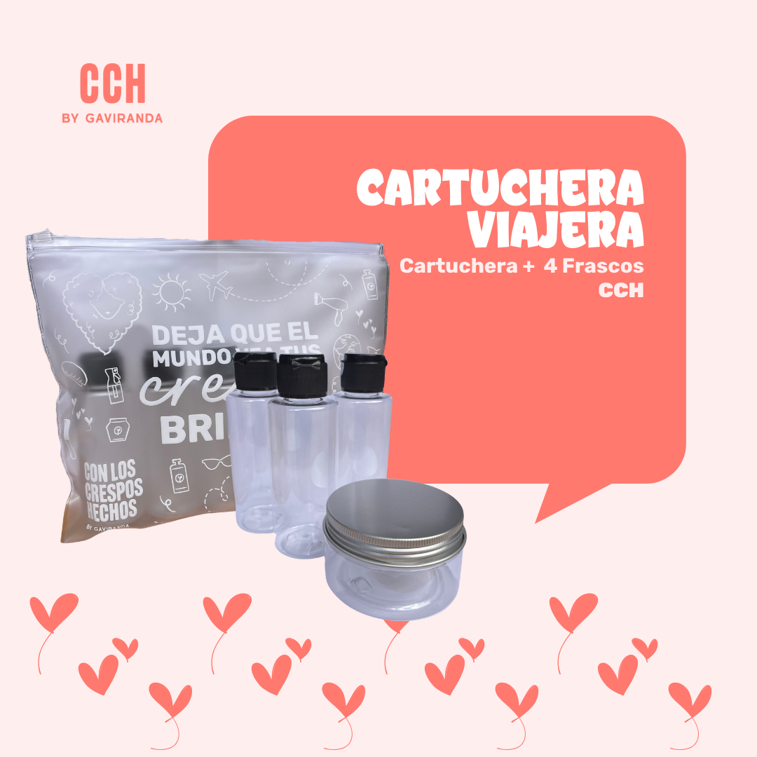 Cartuchera Viajera + Frascos - Viaje