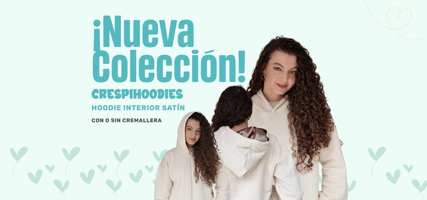 Con los crespos hechos