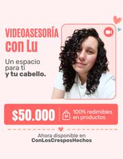 Videoasesoría Con Lu - 100% redimible en productos