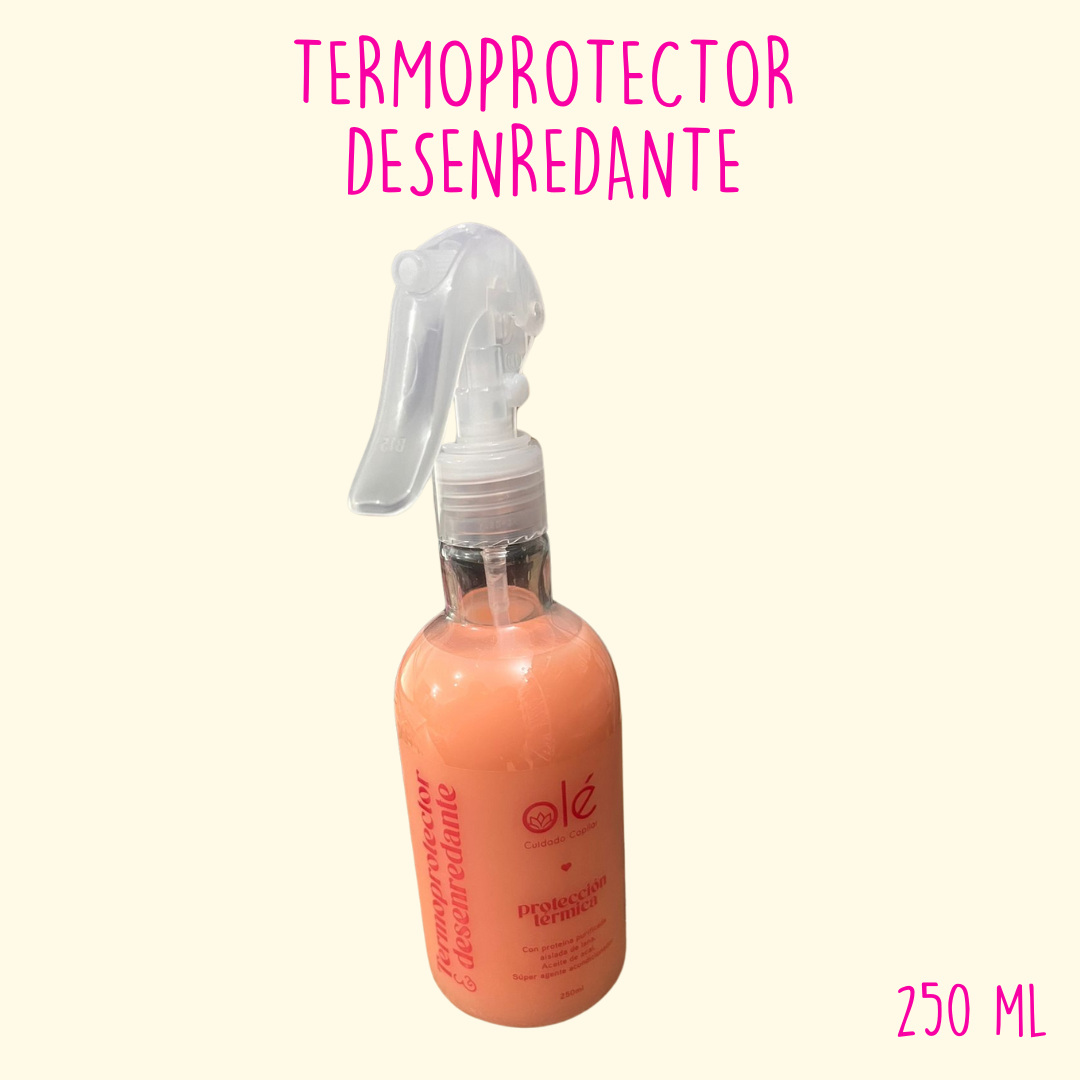 TERMOPROTECTOR OLÉ 250 ml – Con los crespos hechos