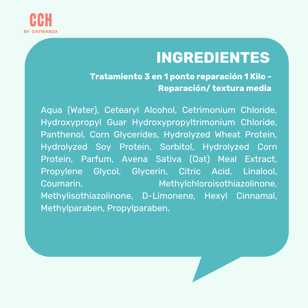 Tratamiento 3 en 1 ponto reparación 1 Kilo - Reparación/ textura media
