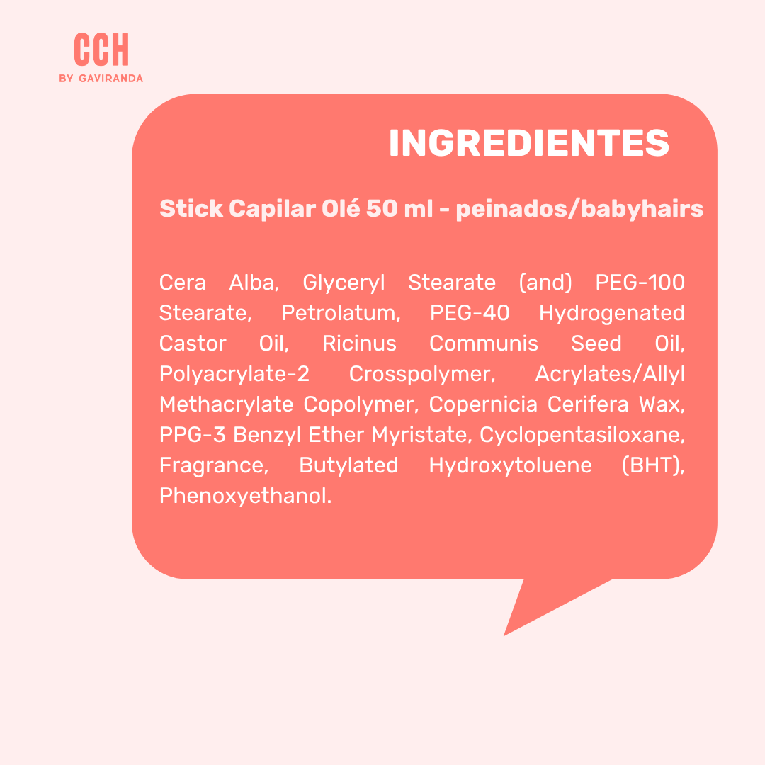 Stick Capilar Olé 50 ml - peinados/babyhairs