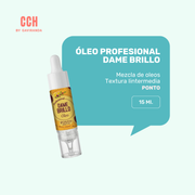 Óleo profesional Dame Más Brillo Ponto 15ml- Textura intermedia