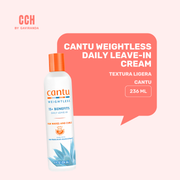 Cantu Weightless Daily Leave-In Cream 236ml -Textura ligera