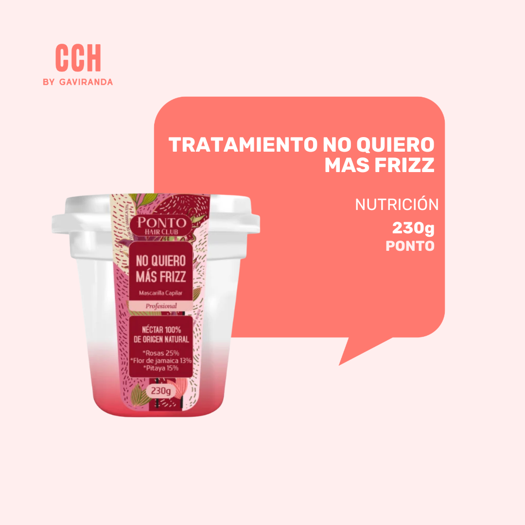 Mascarilla No quiero más frizz (tratamiento) 230 g-nutrición