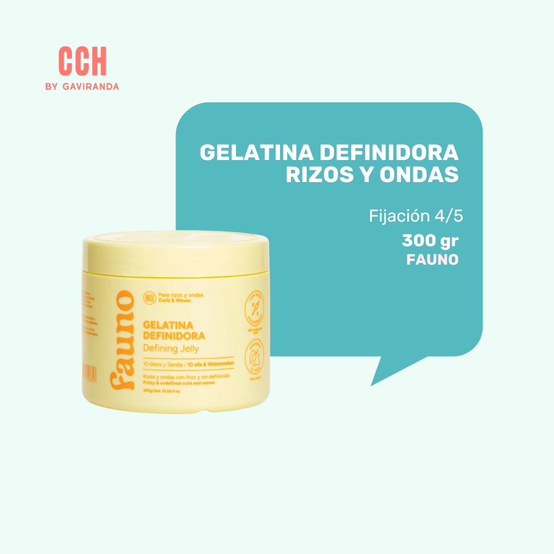 Gelatina definiora rizos y ondas Fauno- 300gr- fiación 4/5