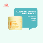 Mascarilla reparadora rizos y ondas Fauno- 380gr-Reparadora