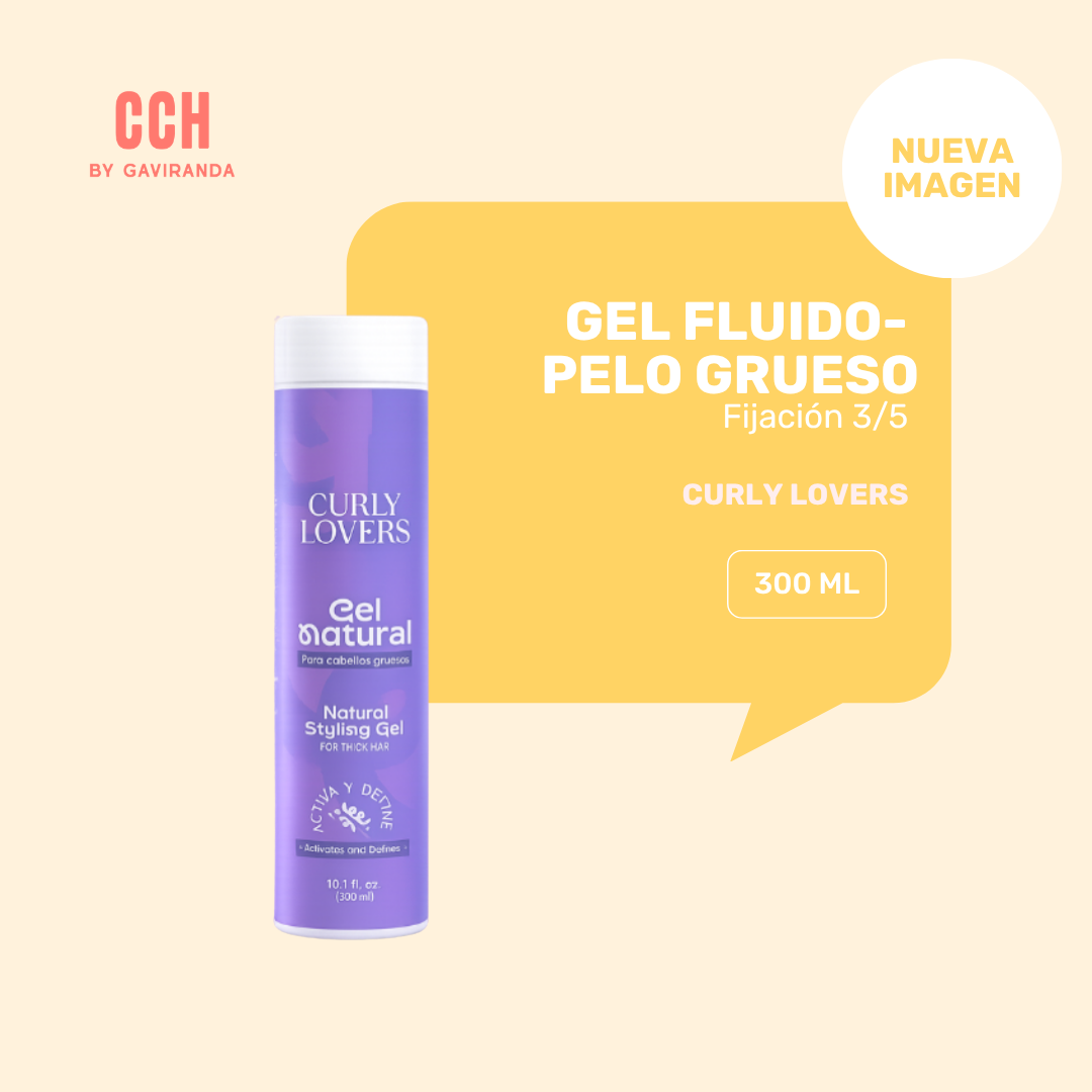 Gel para definir los rizos Curly Lovers 300 ml- (Elige grosor de pelo)- Fijación baja/media