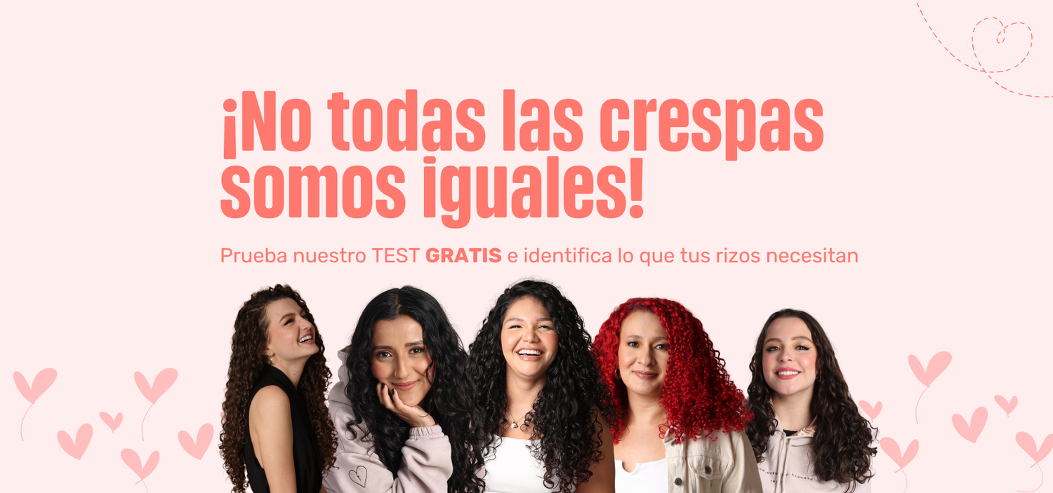 Con los crespos hechos