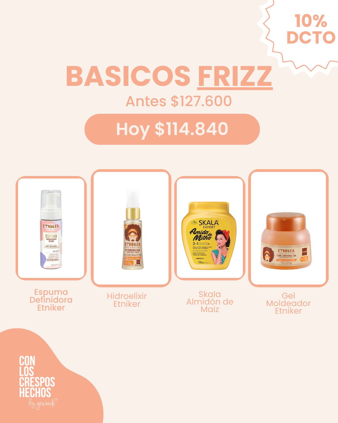 PACK BASICOS FRIZZ