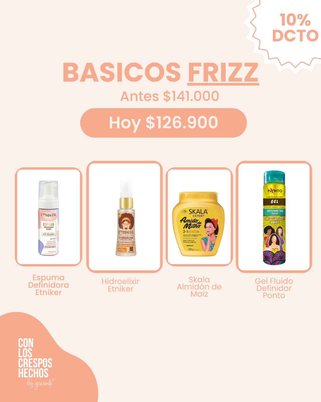 PACK BASICOS FRIZZ