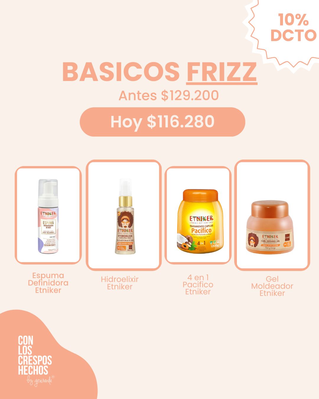 PACK BASICOS FRIZZ