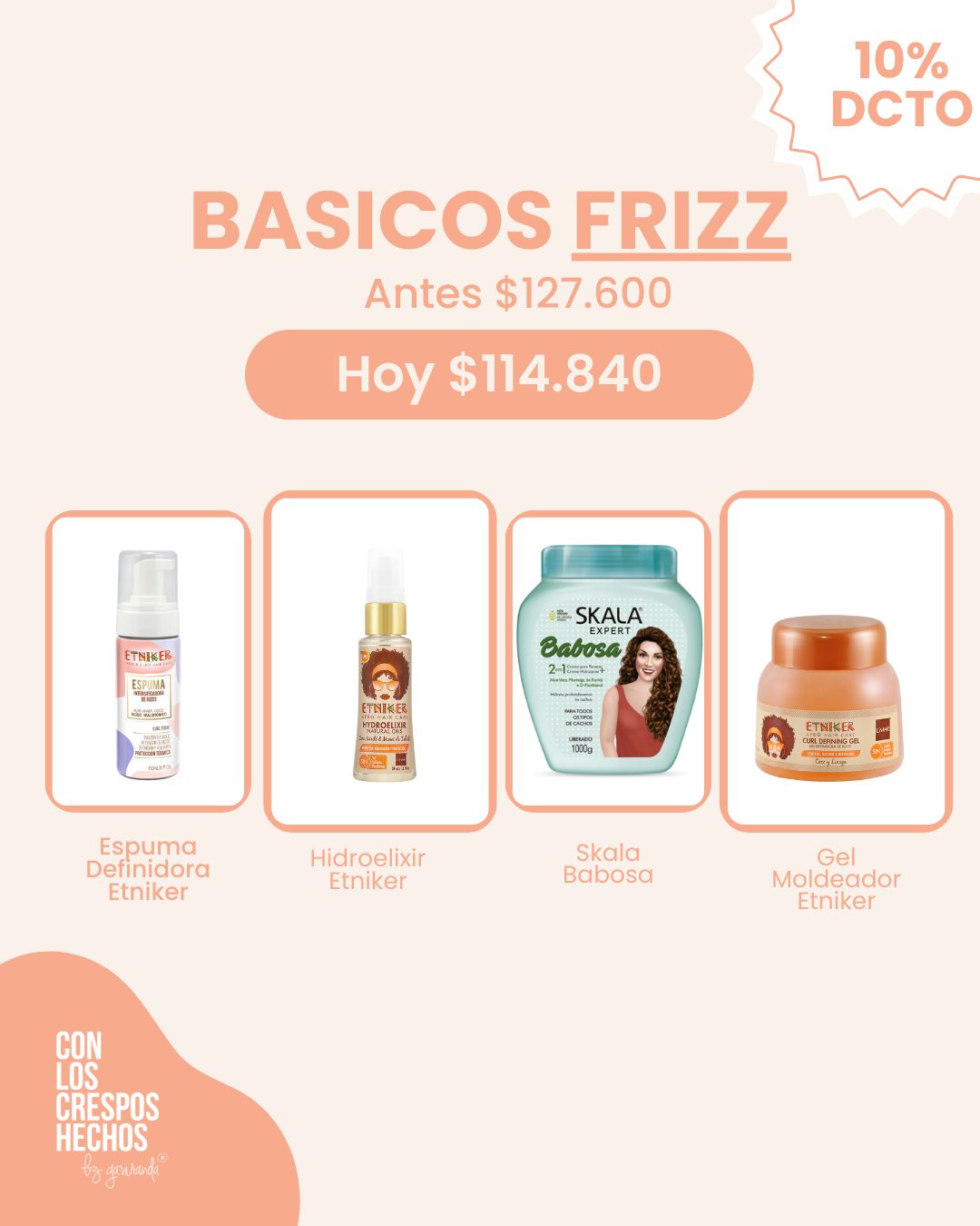 PACK BASICOS FRIZZ