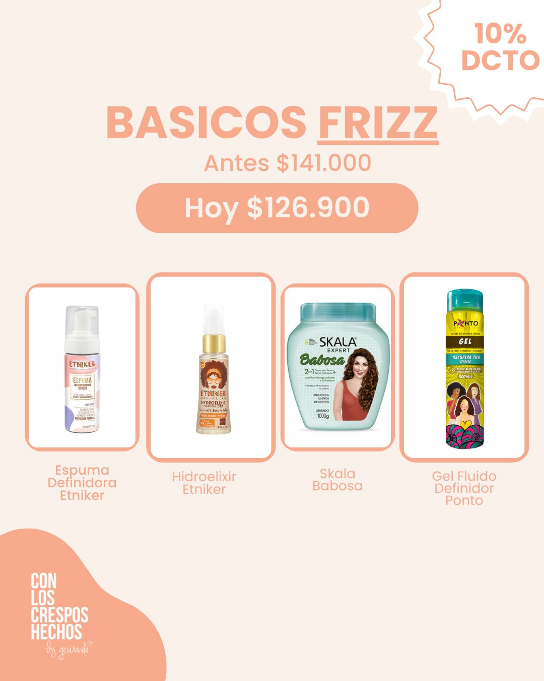 PACK BASICOS FRIZZ