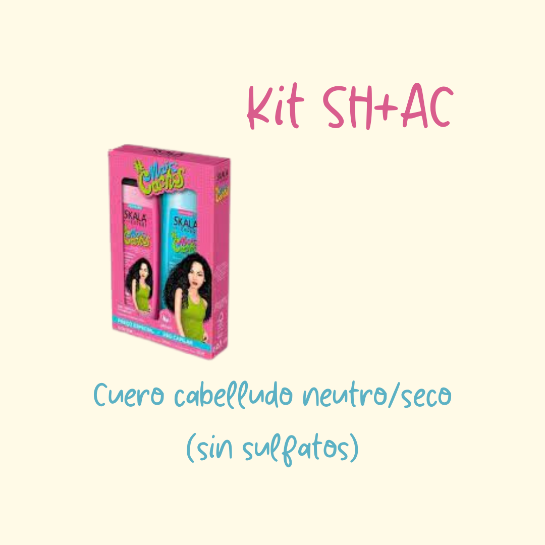 KIT SH + AC SKALA MAIS CACHOS 325 ml