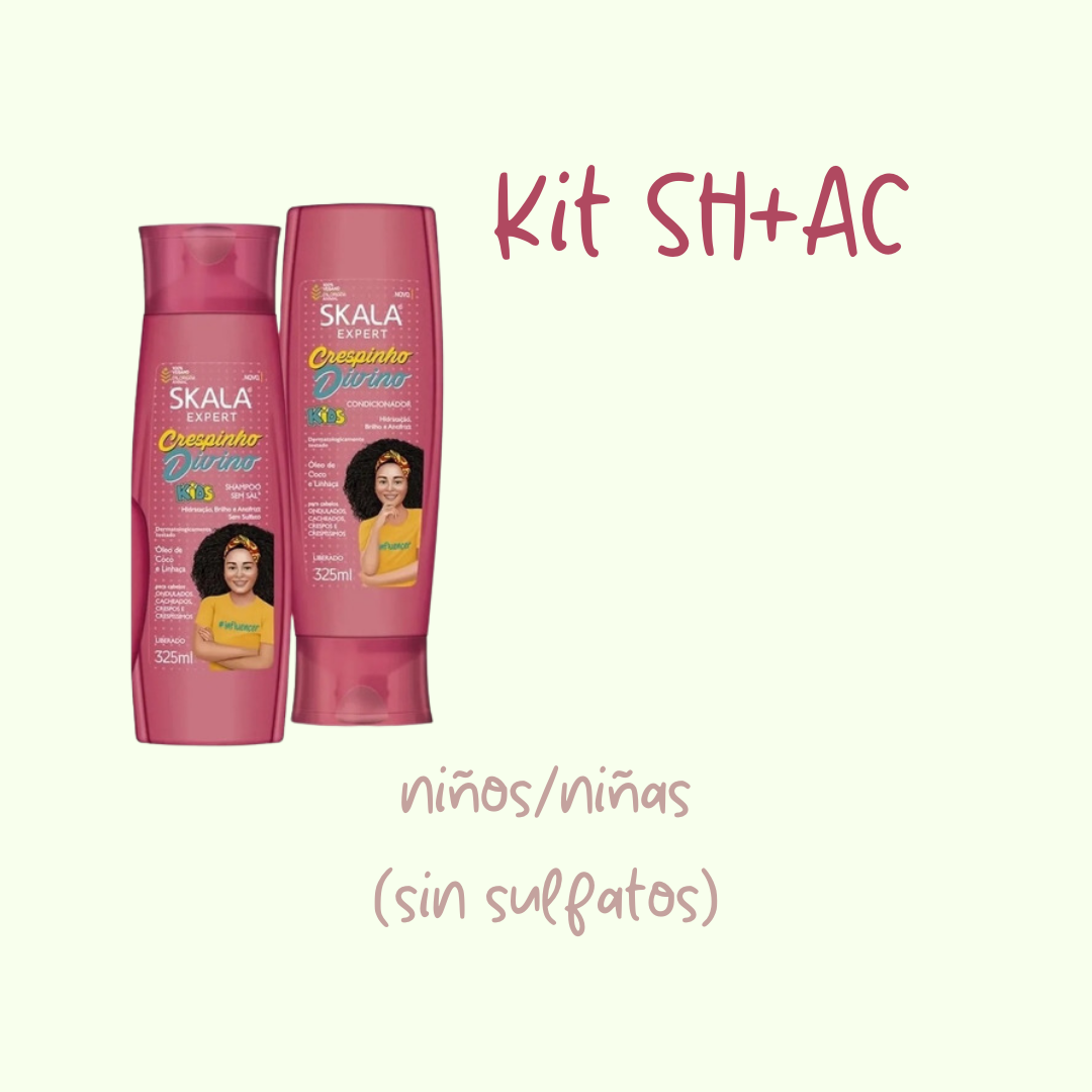 KIT SH + AC SKALA KIDS 325 ml